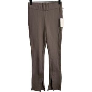 A New Day  Brown Split Leg Pants Size Small New